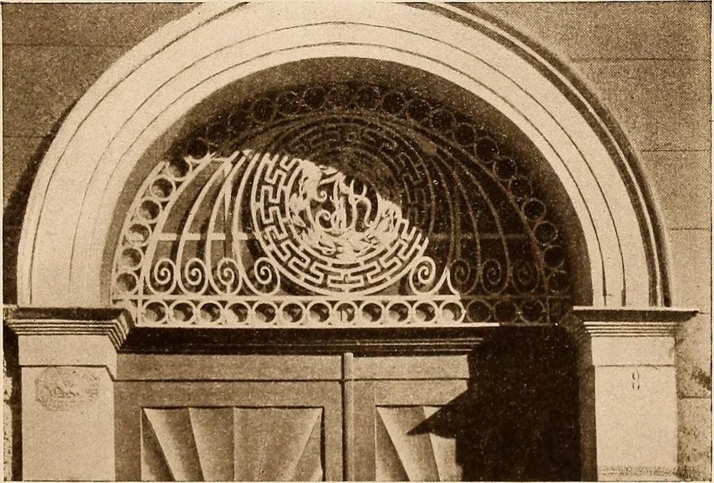 An illustration from Il ferro nell'arte italiana;, 1910, leaf 328