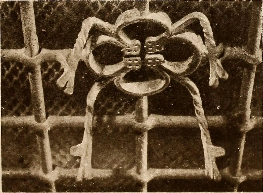 An illustration from Il ferro nell'arte italiana;, 1910, leaf 48