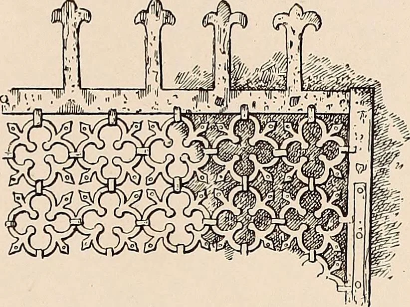 An illustration from Il ferro nell'arte italiana;, 1910, leaf 70