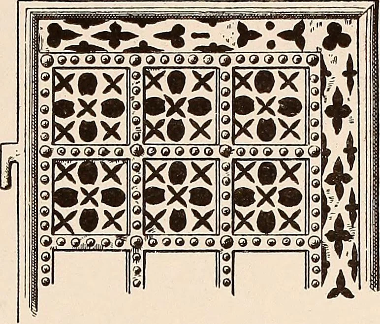 An illustration from Il ferro nell'arte italiana;, 1910, leaf 70
