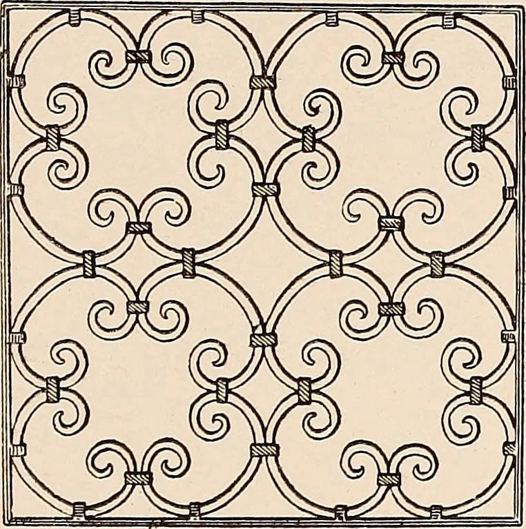 An illustration from Il ferro nell'arte italiana;, 1910, leaf 72