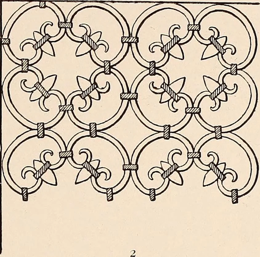 An illustration from Il ferro nell'arte italiana;, 1910, leaf 72