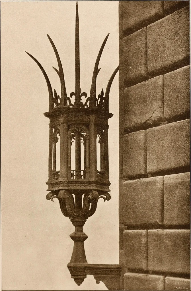 An illustration from Il ferro nell'arte italiana;, 1910, leaf 90