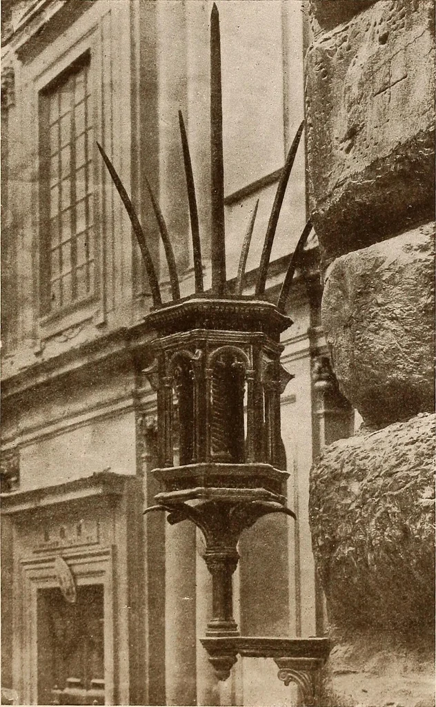 An illustration from Il ferro nell'arte italiana;, 1910, leaf 92