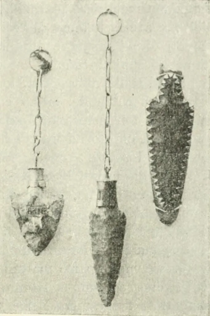 An illustration from Il feticismo primitivo in Italia, e le sue forme di adattamento, 1907, leaf 102