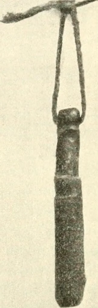 An illustration from Il feticismo primitivo in Italia, e le sue forme di adattamento, 1907, leaf 115