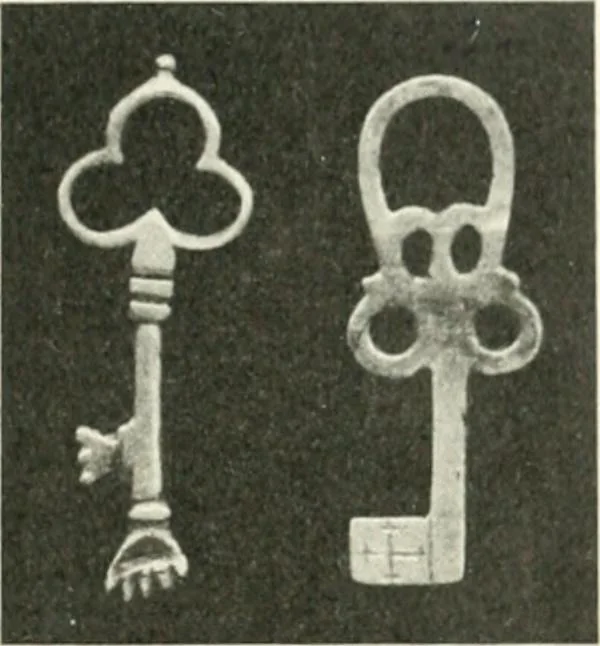 An illustration from Il feticismo primitivo in Italia, e le sue forme di adattamento, 1907, leaf 126