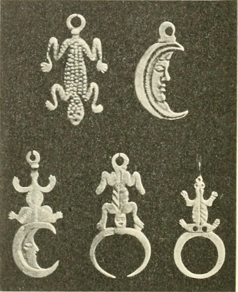 An illustration from Il feticismo primitivo in Italia, e le sue forme di adattamento, 1907, leaf 131