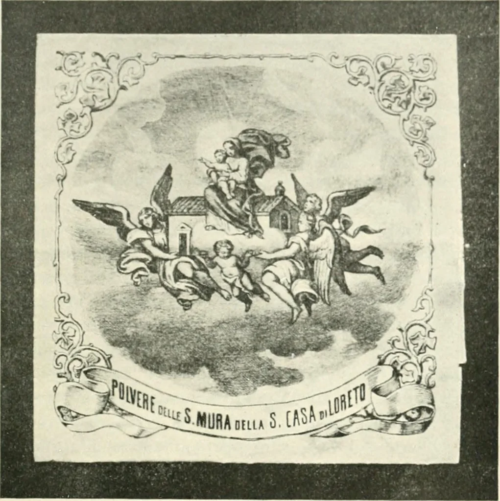 An illustration from Il feticismo primitivo in Italia, e le sue forme di adattamento, 1907, leaf 152