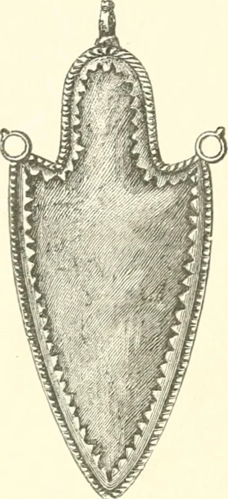 An illustration from Il feticismo primitivo in Italia, e le sue forme di adattamento, 1907, leaf 35