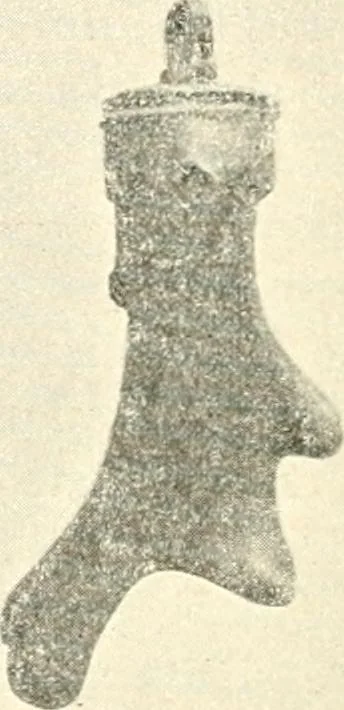 An illustration from Il feticismo primitivo in Italia, e le sue forme di adattamento, 1907, leaf 41