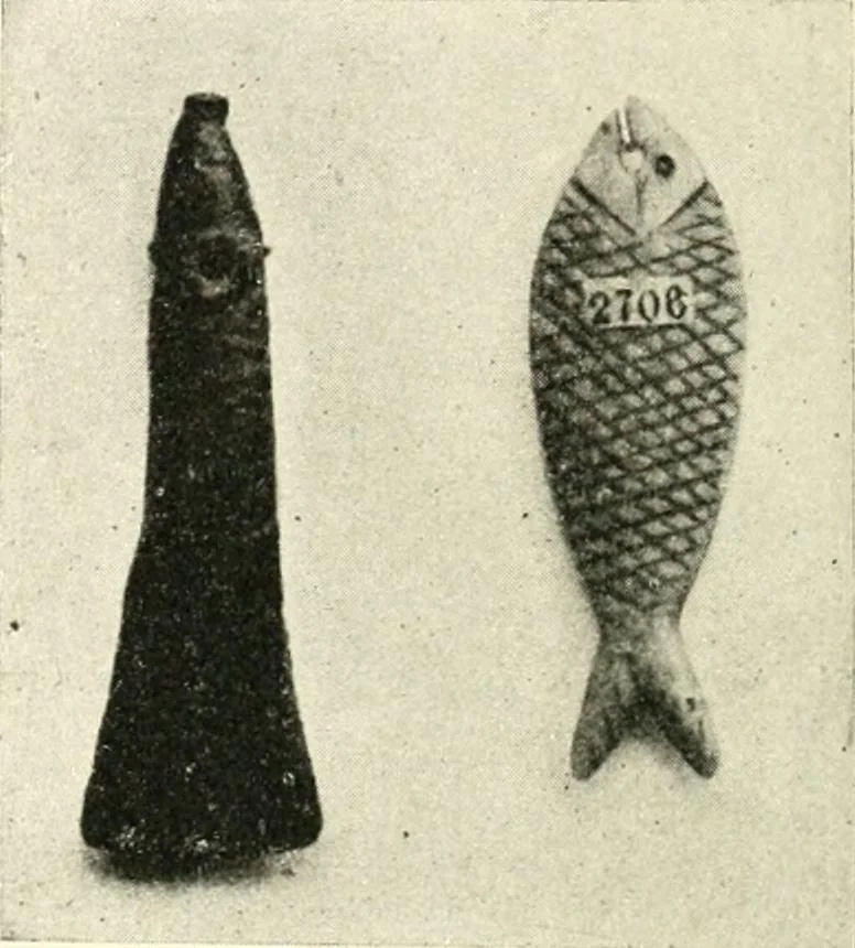 An illustration from Il feticismo primitivo in Italia, e le sue forme di adattamento, 1907, leaf 59