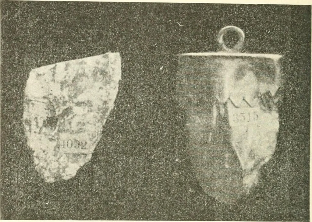 An illustration from Il feticismo primitivo in Italia, e le sue forme di adattamento, 1907, leaf 61
