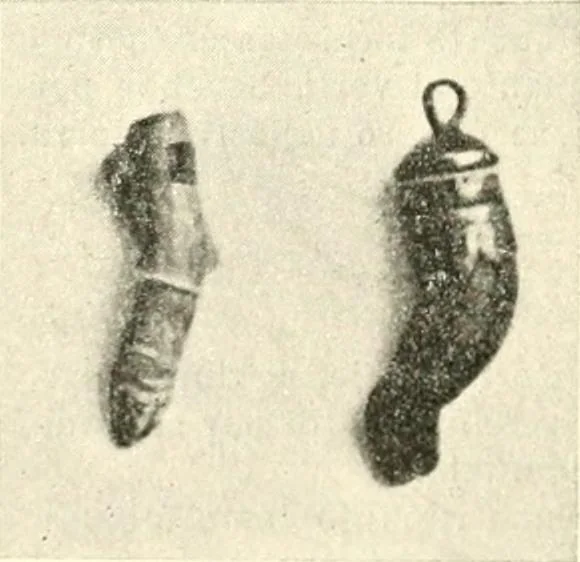 An illustration from Il feticismo primitivo in Italia, e le sue forme di adattamento, 1907, leaf 63