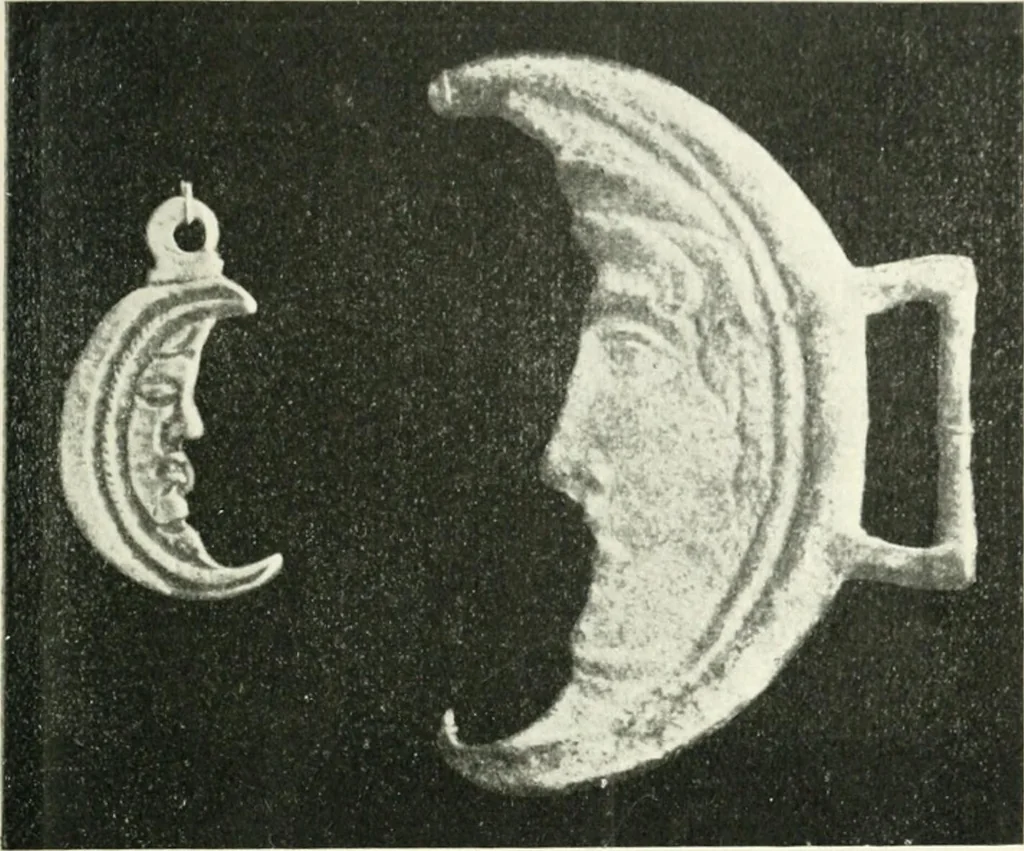 An illustration from Il feticismo primitivo in Italia, e le sue forme di adattamento, 1907, leaf 66