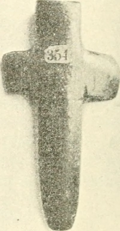 An illustration from Il feticismo primitivo in Italia, e le sue forme di adattamento, 1907, leaf 93