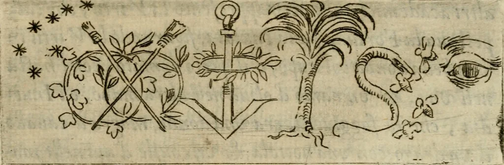 An illustration from Il funerale d'Agostin Carraccio : fatto in Bologna sua patria da gl'Incaminati academici del disegno, 1603, leaf 20