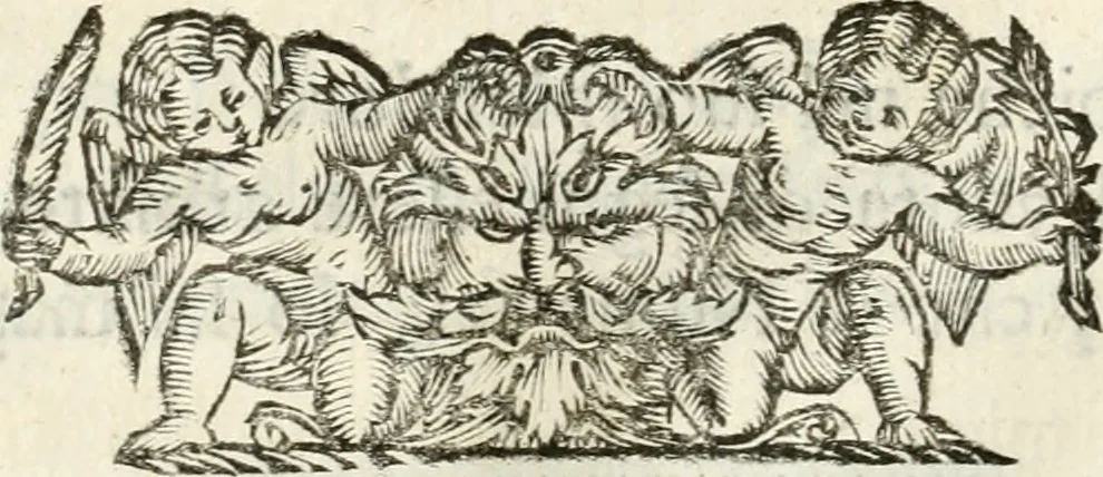 An illustration from Il fuoco nella sua sfera, coronato da' raggi d' Apollo : applausi poetici nell' vnirsi alla fiaccola del Cane Gusmano la fiamma gentilizia della molt' illustre sig. suor Maria Diletta Anna Teresa Piastri, professando nel nobilissimo monastero di S. Guglielmo, 1697, leaf 15