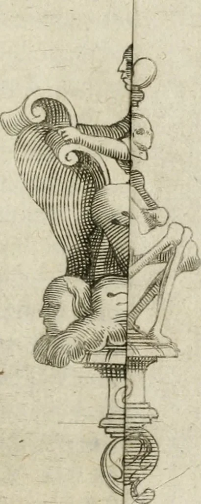 An illustration from Il fvoco trionfante : racconto della traslatione della miracolo.a imagine detta la Madõna del fvoco, protettrice della città di Forli, solenizzata da essa città sotto li xx. di ottobre M.D.C.XXXVI, 1637, leaf 104