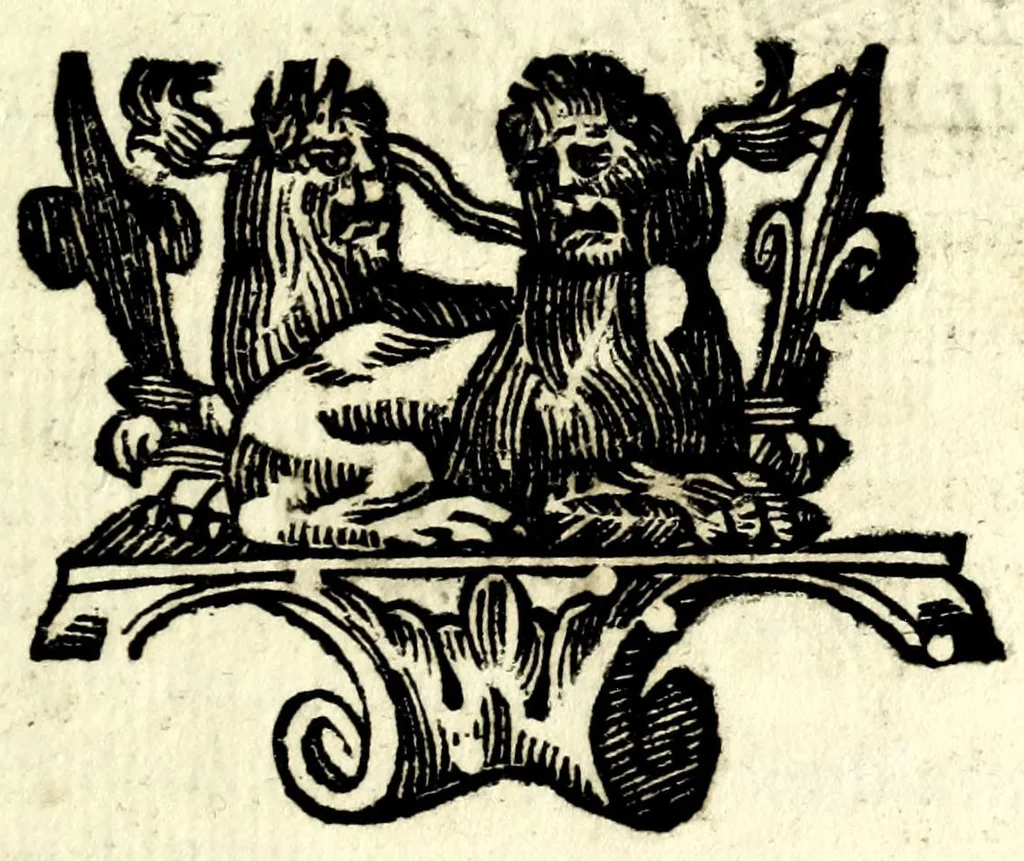 An illustration from Il fvrio Camillo : drama, 1683, leaf 7