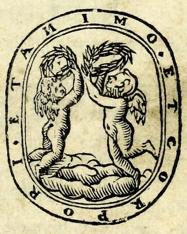 An illustration from Il fvrto : comedia, 1561, leaf 5