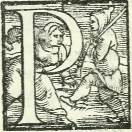 An illustration from Il geloso comedia del S. Hercole Bentivoglio, 1544, leaf 146