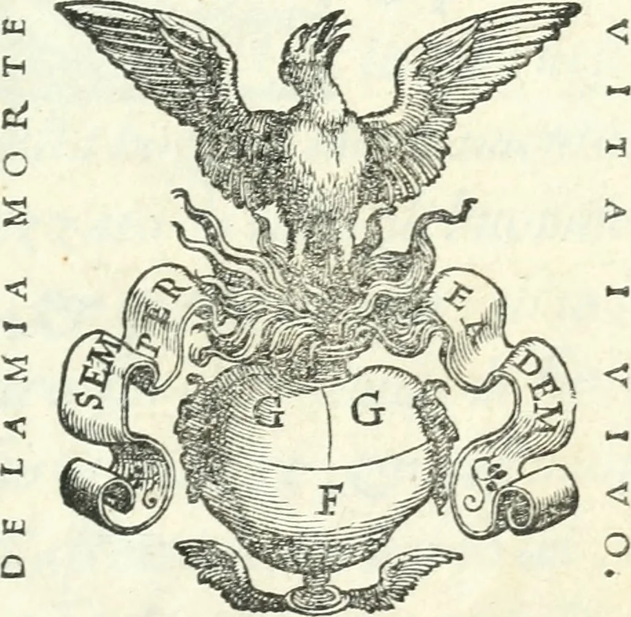 An illustration from Il geloso comedia del S. Hercole Bentivoglio, 1544, leaf 4