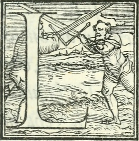 An illustration from Il geloso comedia del S. Hercole Bentivoglio, 1544, leaf 78