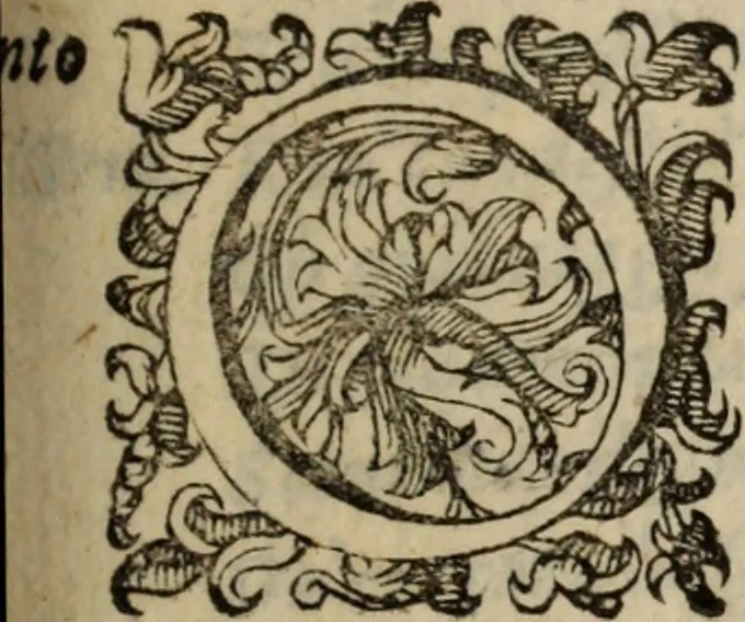 An illustration from Il givdizio di Paride; favola, rappresentata nelle felicissime nozze del sereniss. Cosimo Medici, principe di Toscana e della seren. principessa Maria Maddelena, arciduchessa di Austria, 1608, leaf 14