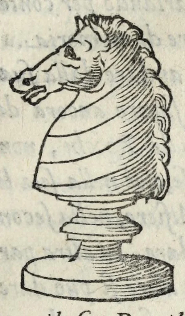 An illustration from Il givoco de gli scacchi, 1584, leaf 35