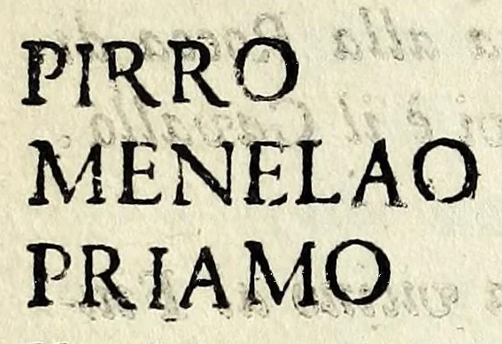 An illustration from Il Greco in Troia, festa teatrale rappresentata in Firenze per le nozze de' serenissimi sposi Ferdinando terzo principe di Toscana, e Violante Beatrice principessa di Baviera, 1688, leaf 16