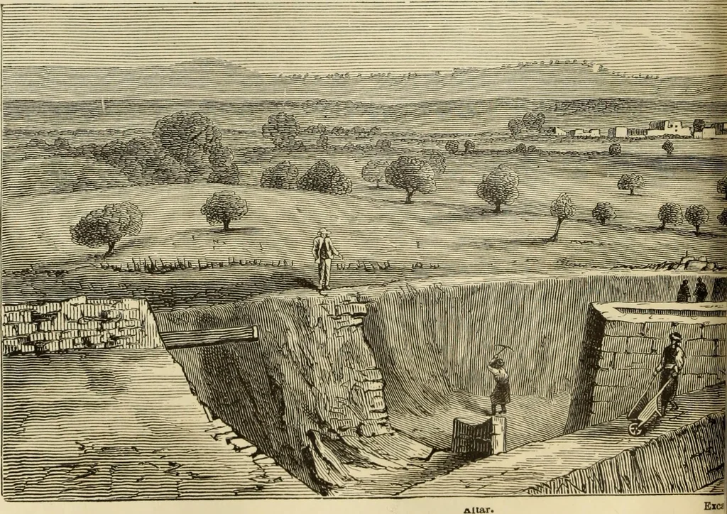 An illustration from Ilios; the city and country of the Trojans. The results of researches and discoveries on the site of Troy and throughout the Troad in the years 1871-72-73-78-79, including an autobiography of the author, 1880, leaf 125