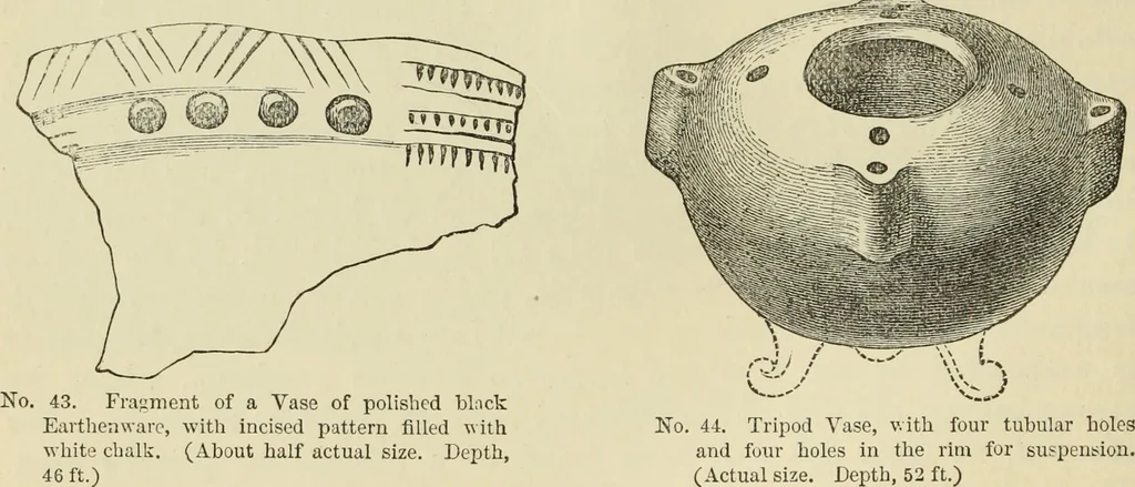 An illustration from Ilios; the city and country of the Trojans. The results of researches and discoveries on the site of Troy and throughout the Troad in the years 1871-72-73-78-79, including an autobiography of the author, 1880, leaf 245
