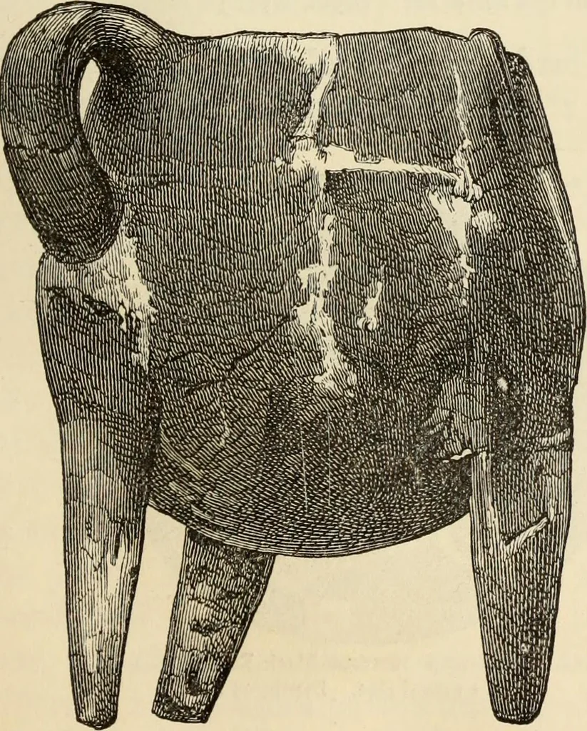 An illustration from Ilios; the city and country of the Trojans. The results of researches and discoveries on the site of Troy and throughout the Troad in the years 1871-72-73-78-79, including an autobiography of the author, 1880, leaf 252