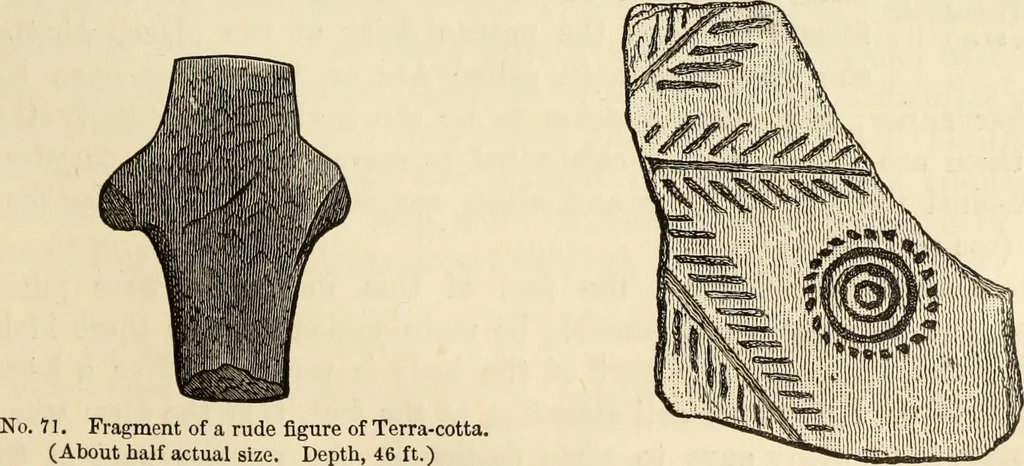 An illustration from Ilios; the city and country of the Trojans. The results of researches and discoveries on the site of Troy and throughout the Troad in the years 1871-72-73-78-79, including an autobiography of the author, 1880, leaf 256