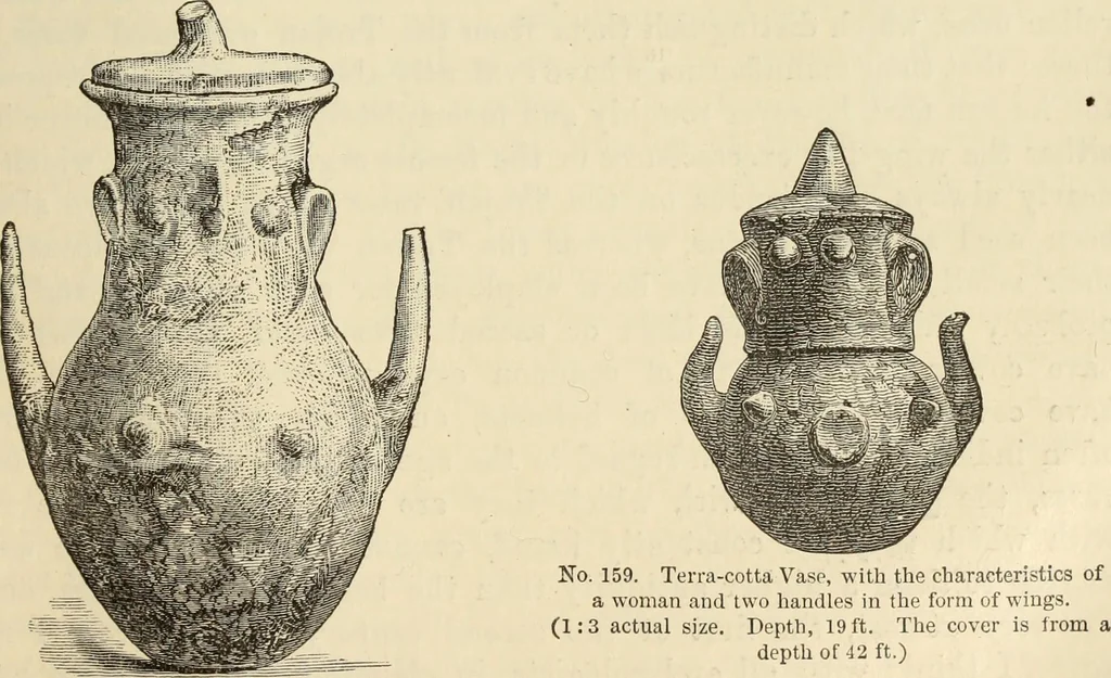 An illustration from Ilios; the city and country of the Trojans. The results of researches and discoveries on the site of Troy and throughout the Troad in the years 1871-72-73-78-79, including an autobiography of the author, 1880, leaf 320