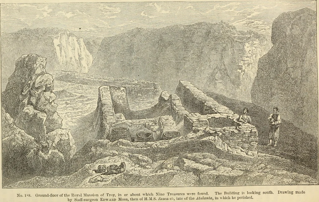 An illustration from Ilios; the city and country of the Trojans. The results of researches and discoveries on the site of Troy and throughout the Troad in the years 1871-72-73-78-79, including an autobiography of the author, 1880, leaf 354