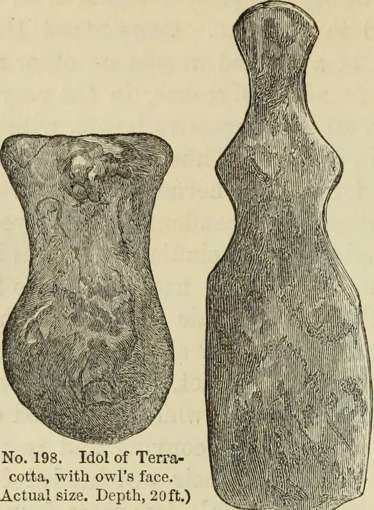 An illustration from Ilios; the city and country of the Trojans. The results of researches and discoveries on the site of Troy and throughout the Troad in the years 1871-72-73-78-79, including an autobiography of the author, 1880, leaf 361