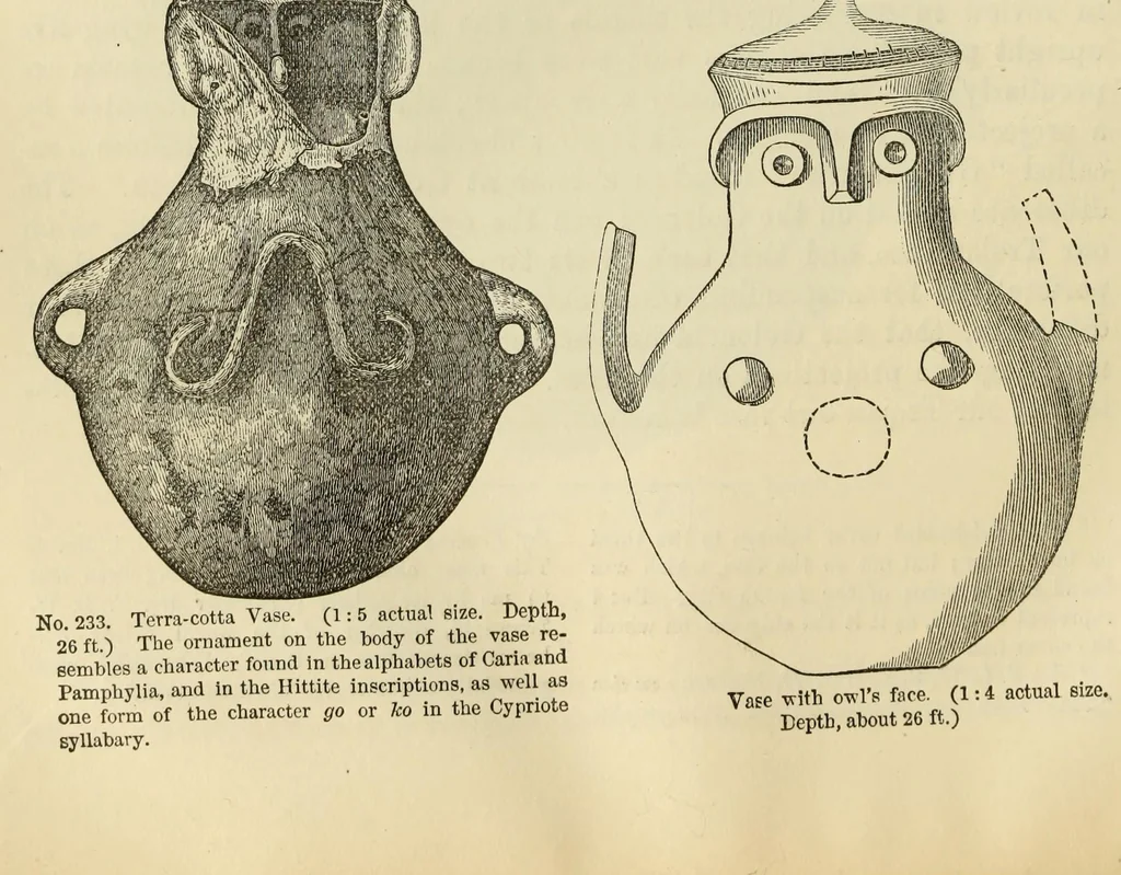 An illustration from Ilios; the city and country of the Trojans. The results of researches and discoveries on the site of Troy and throughout the Troad in the years 1871-72-73-78-79, including an autobiography of the author, 1880, leaf 371