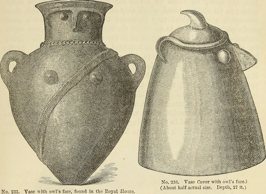 An illustration from Ilios; the city and country of the Trojans. The results of researches and discoveries on the site of Troy and throughout the Troad in the years 1871-72-73-78-79, including an autobiography of the author, 1880, leaf 372