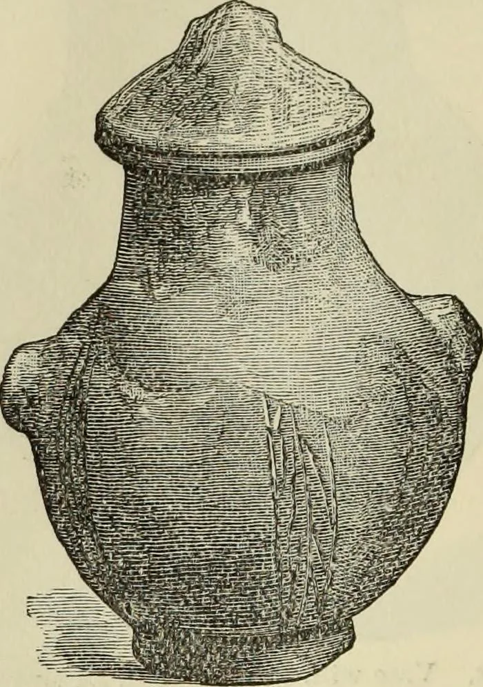An illustration from Ilios; the city and country of the Trojans. The results of researches and discoveries on the site of Troy and throughout the Troad in the years 1871-72-73-78-79, including an autobiography of the author, 1880, leaf 395