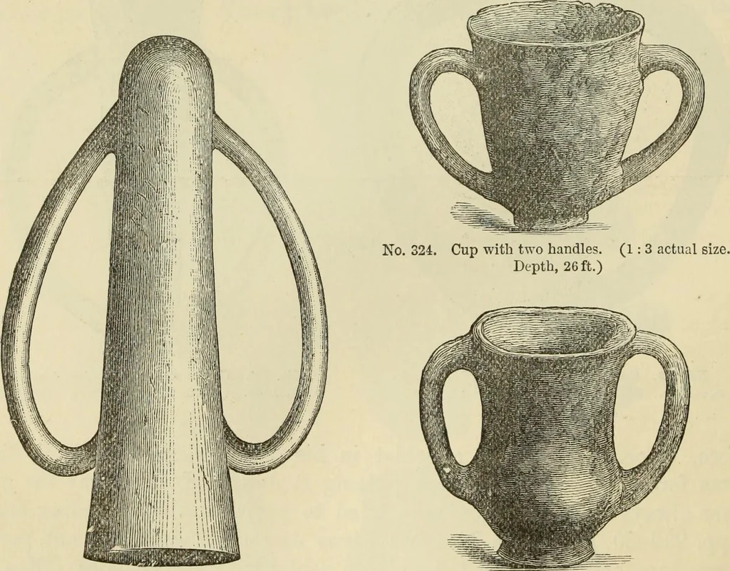 An illustration from Ilios; the city and country of the Trojans. The results of researches and discoveries on the site of Troy and throughout the Troad in the years 1871-72-73-78-79, including an autobiography of the author, 1880, leaf 401