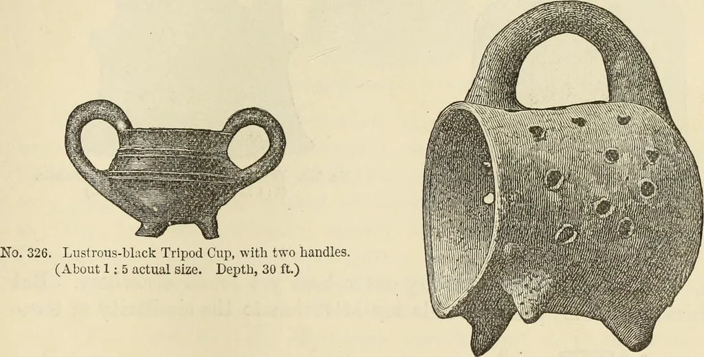 An illustration from Ilios; the city and country of the Trojans. The results of researches and discoveries on the site of Troy and throughout the Troad in the years 1871-72-73-78-79, including an autobiography of the author, 1880, leaf 402