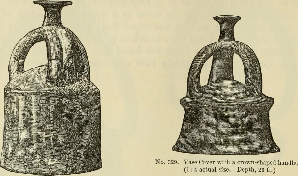 An illustration from Ilios; the city and country of the Trojans. The results of researches and discoveries on the site of Troy and throughout the Troad in the years 1871-72-73-78-79, including an autobiography of the author, 1880, leaf 403