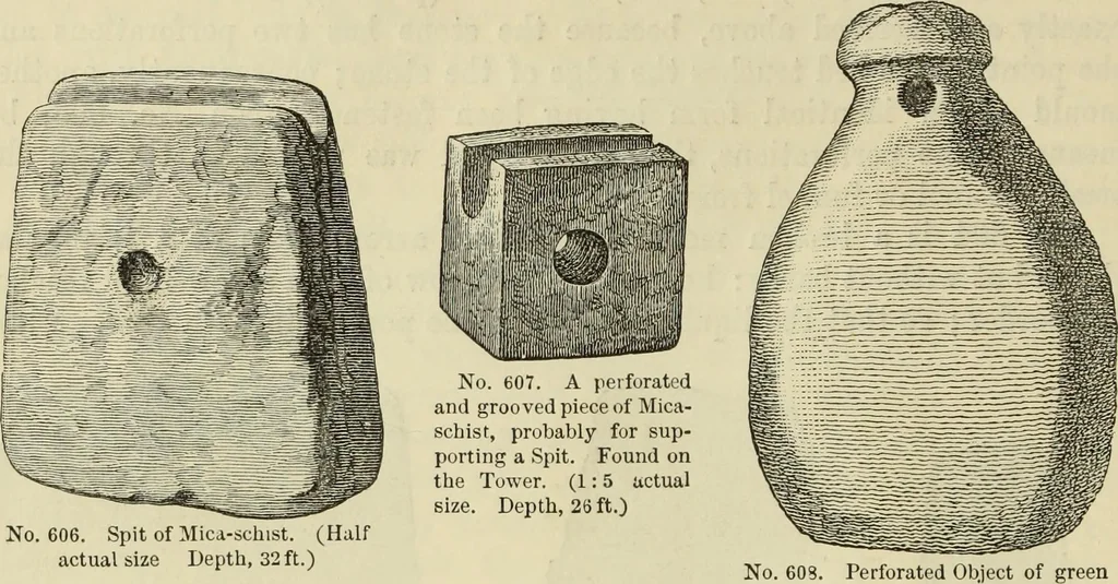 An illustration from Ilios; the city and country of the Trojans. The results of researches and discoveries on the site of Troy and throughout the Troad in the years 1871-72-73-78-79, including an autobiography of the author, 1880, leaf 465
