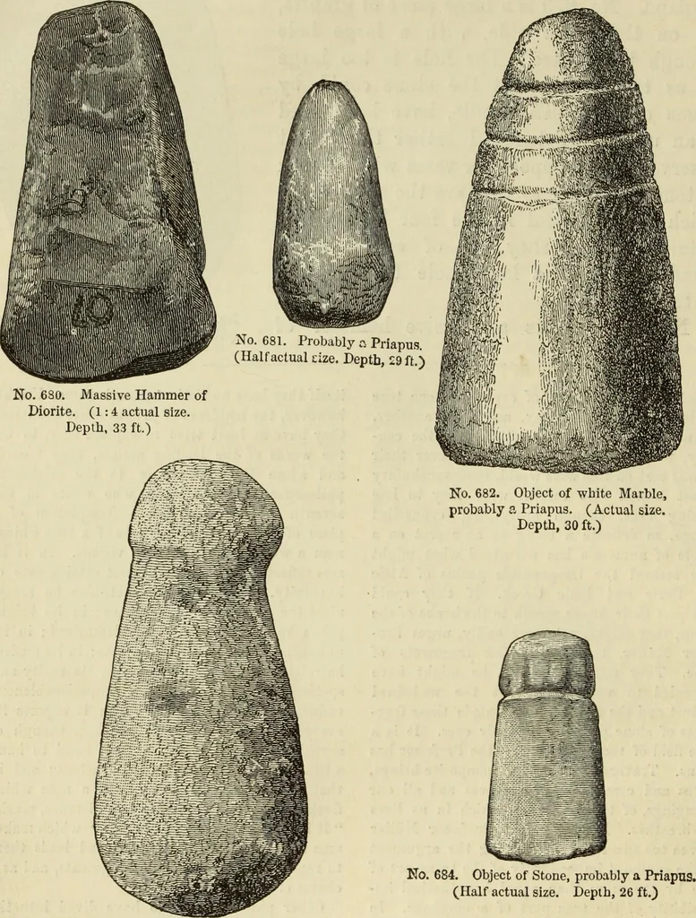 An illustration from Ilios; the city and country of the Trojans. The results of researches and discoveries on the site of Troy and throughout the Troad in the years 1871-72-73-78-79, including an autobiography of the author, 1880, leaf 481