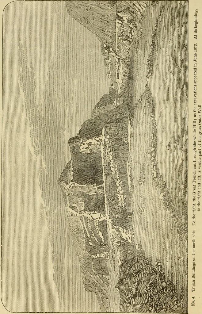 An illustration from Ilios; the city and country of the Trojans. The results of researches and discoveries on the site of Troy and throughout the Troad in the years 1871-72-73-78-79, including an autobiography of the author, 1880, leaf 49