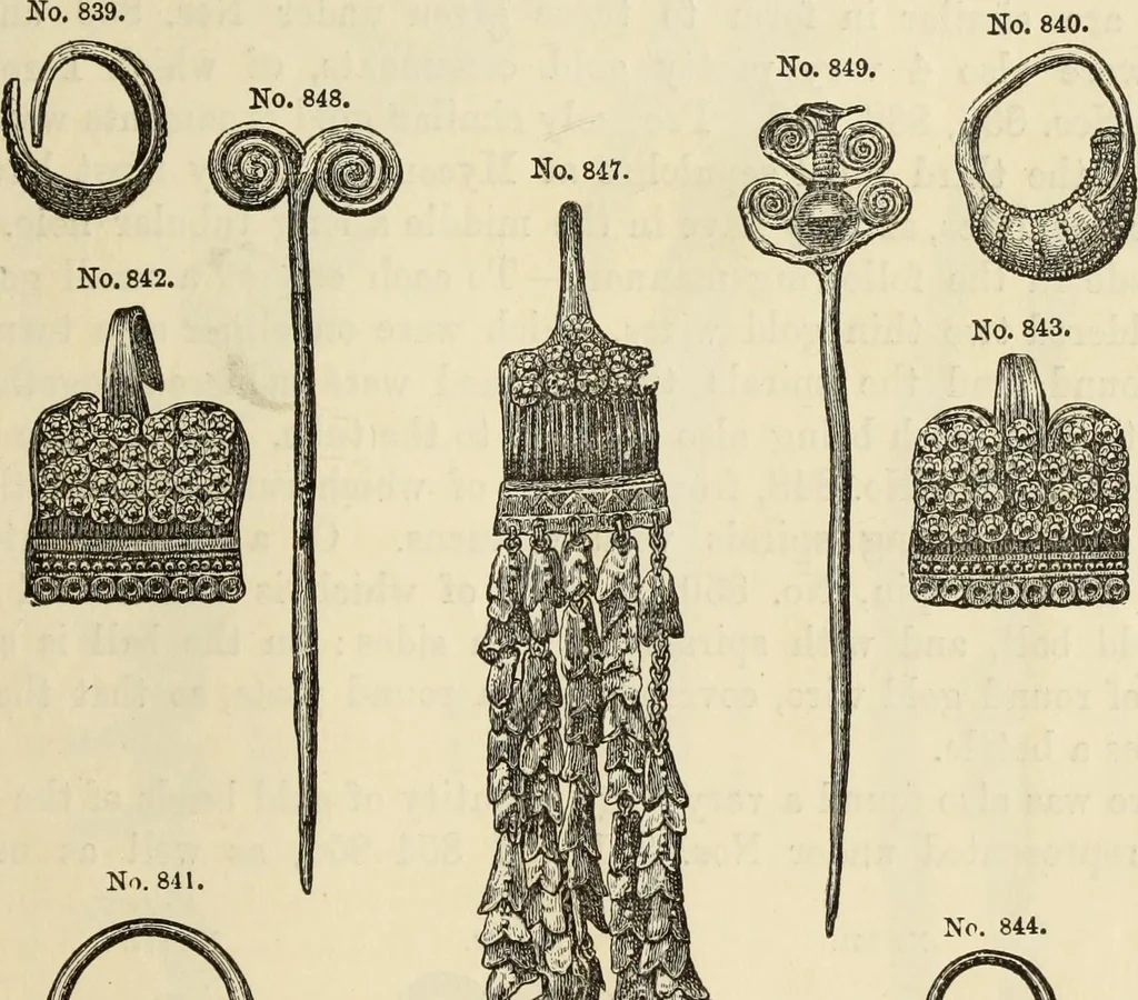 An illustration from Ilios; the city and country of the Trojans. The results of researches and discoveries on the site of Troy and throughout the Troad in the years 1871-72-73-78-79, including an autobiography of the author, 1880, leaf 518