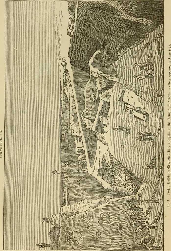 An illustration from Ilios; the city and country of the Trojans. The results of researches and discoveries on the site of Troy and throughout the Troad in the years 1871-72-73-78-79, including an autobiography of the author, 1880, leaf 53