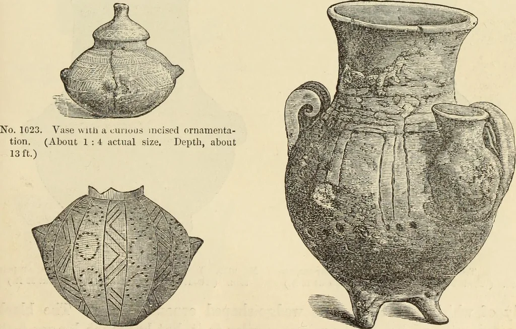 An illustration from Ilios; the city and country of the Trojans. The results of researches and discoveries on the site of Troy and throughout the Troad in the years 1871-72-73-78-79, including an autobiography of the author, 1880, leaf 558